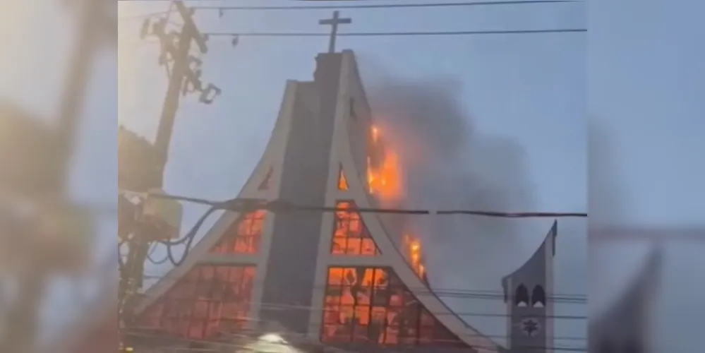 Bombeiros apontam que nenhuma pessoa ficou ferida no incêndio