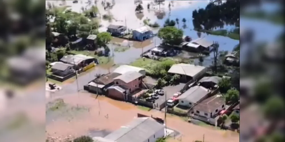 Município segue com nível de alerta muito alto por conta da cheia, que ultrapassou 6 metros