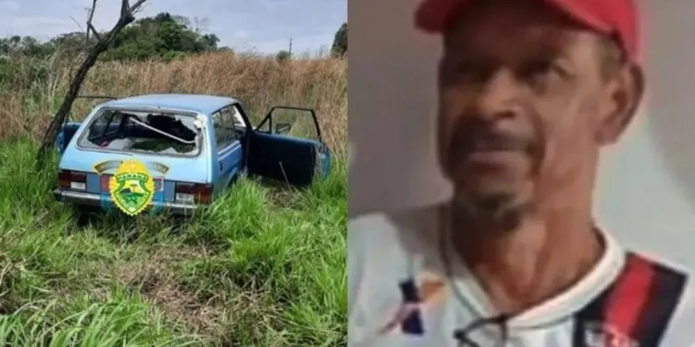 A peça bateu contra José Carlos e atravessou o carro