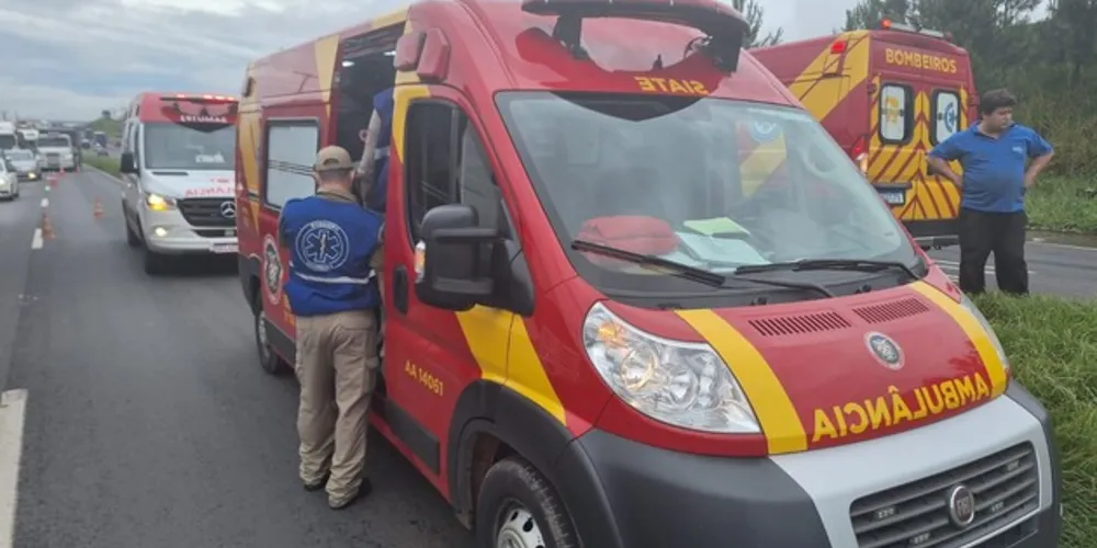 O caso aconteceu próximo à região do Contorno. Equipes do Corpo de Bombeiros (Siate) e do Samu foram acionadas até o local.