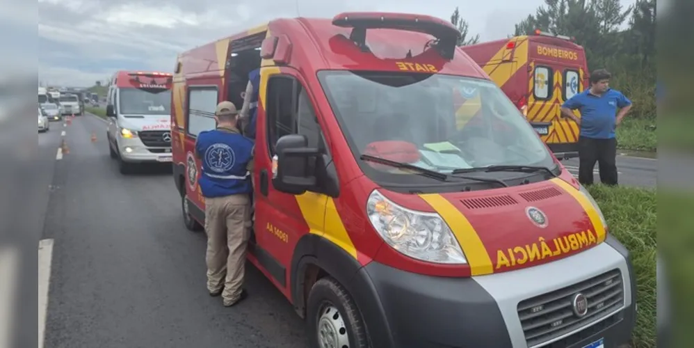 O caso aconteceu próximo à região do Contorno. Equipes do Corpo de Bombeiros (Siate) e do Samu foram acionadas até o local.