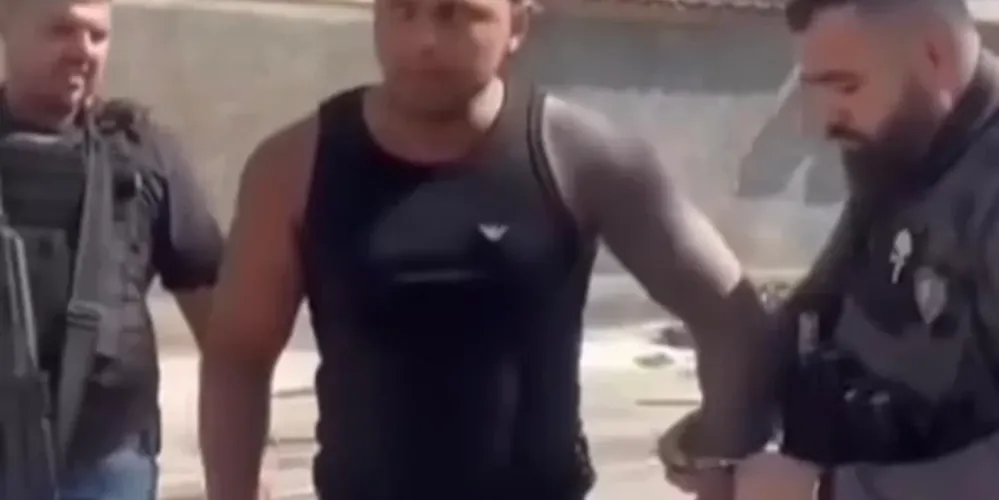 Confira no vídeo o momento da prisão