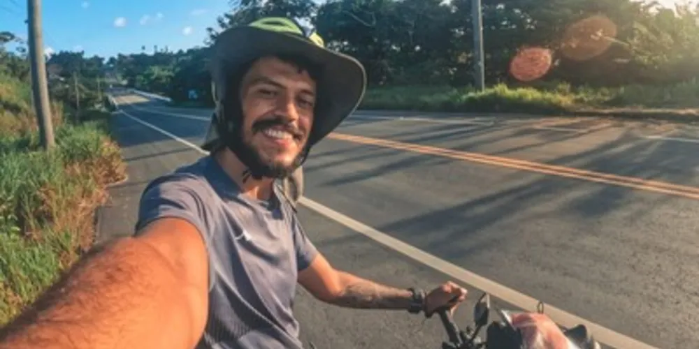 O fotógrafo conversou com o Portal aRede enquanto curte as belezas do Ceará