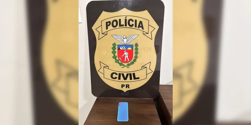 Celular foi recuperado pela Polícia e o homem foi preso