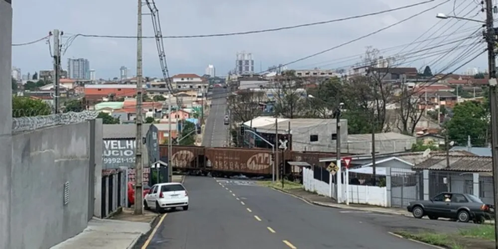 Via está completamente bloqueada pela composição