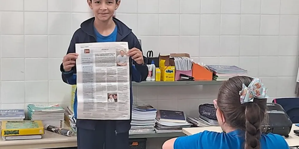 As edições do Jornal da Manhã tiveram papel fundamental nas atividades realizadas pela turma