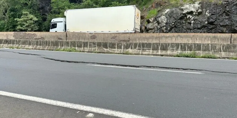 Problema foi registrado no sentido Norte do Paraná