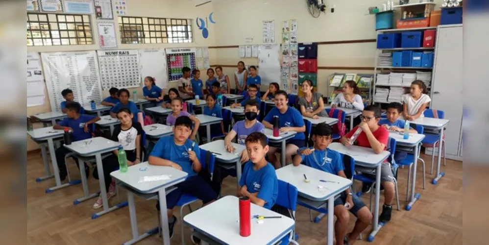 Após intensa preparação, a turma realizou a avaliação no final do mês de outubro