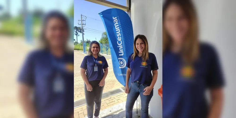 O SOS fez uma parceria com a Unicesumar, para realizar o curso de cabeleireiro na sala de estética da faculdade