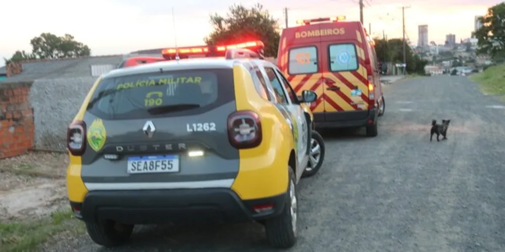 Homem foi levado para atendimento na UPA Santana