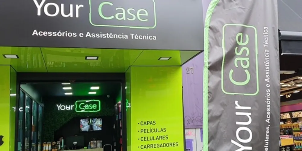 Além de acessórios, entre os aparelhos novos, loja conta com a linha Xiaomi e iPhone