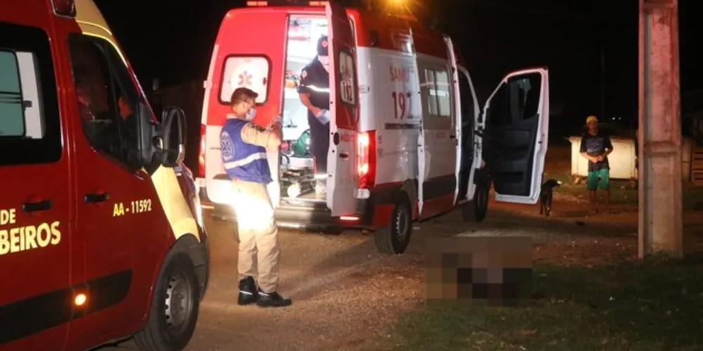 Equipes do Samu, Siate e PM também estiveram no local