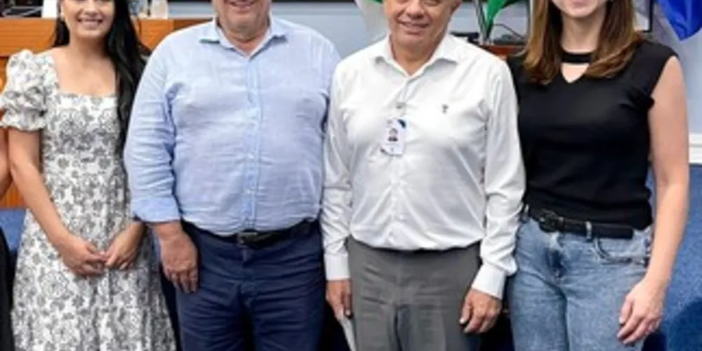 Diretores da Santa Casa Ponta Grossa estiveram presentes na sessão da Câmara