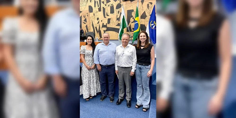 Diretores da Santa Casa Ponta Grossa estiveram presentes na sessão da Câmara