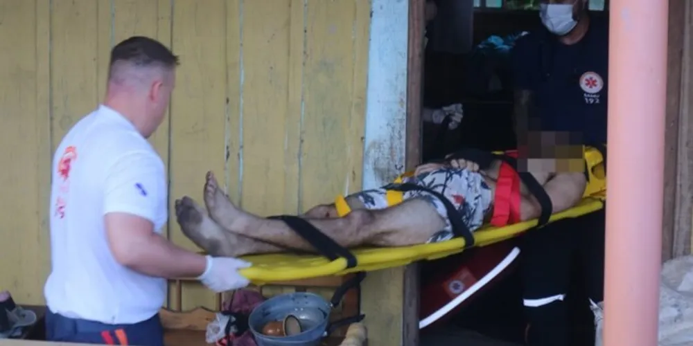 Equipes do Samu chegaram a encaminhar a vítima para o Hospital Regional