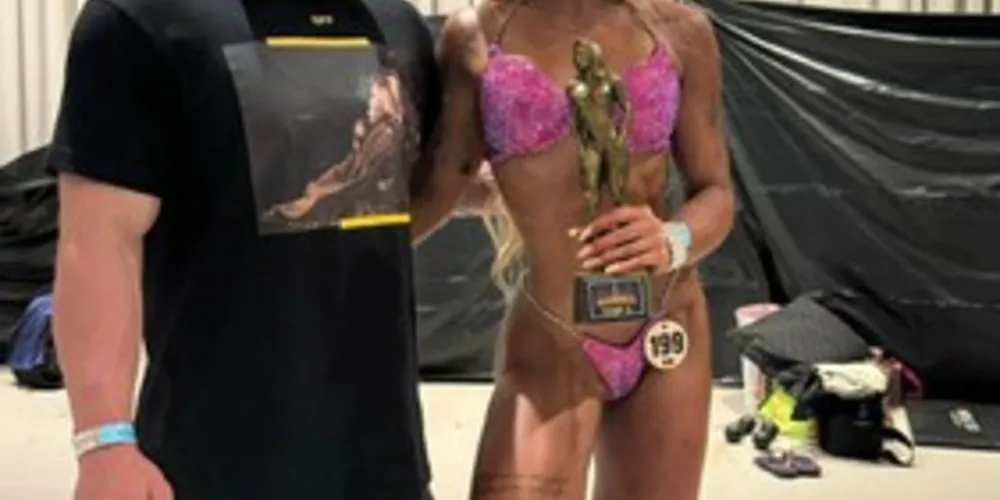 Thaise conquistou o 1º lugar na classe junior