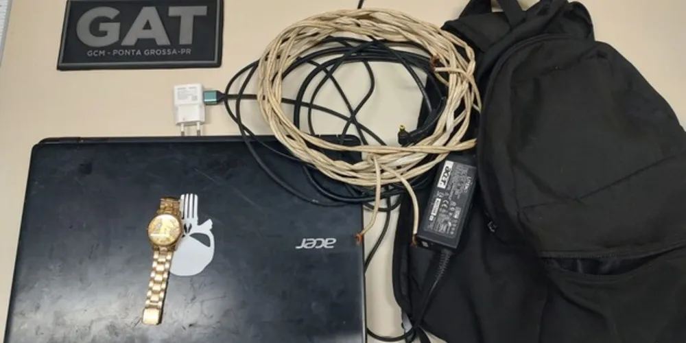 Itens que teriam sido furtados foram recuperados