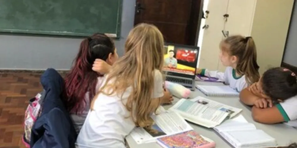 Produção contribuiu efetivamente com alunos em sala