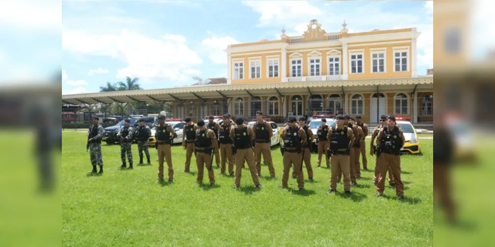 Lançamento ocorreu em frente à Estação Saudade de Ponta Grossa.