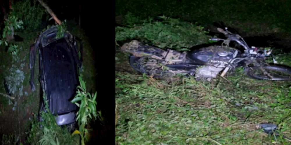 Acidente foi no km 1 da rodovia entre Teixeira e Ponta Grossa