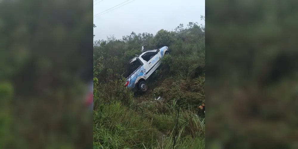 Acidente aconteceu na PR-090, em Ventania, nesta sexta-feira (24)