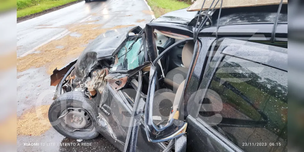 Vítimas estavam em um Chevrolet Corsa