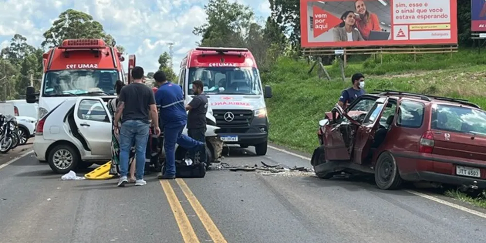Acidente aconteceu na tarde desta quinta-feira (30)