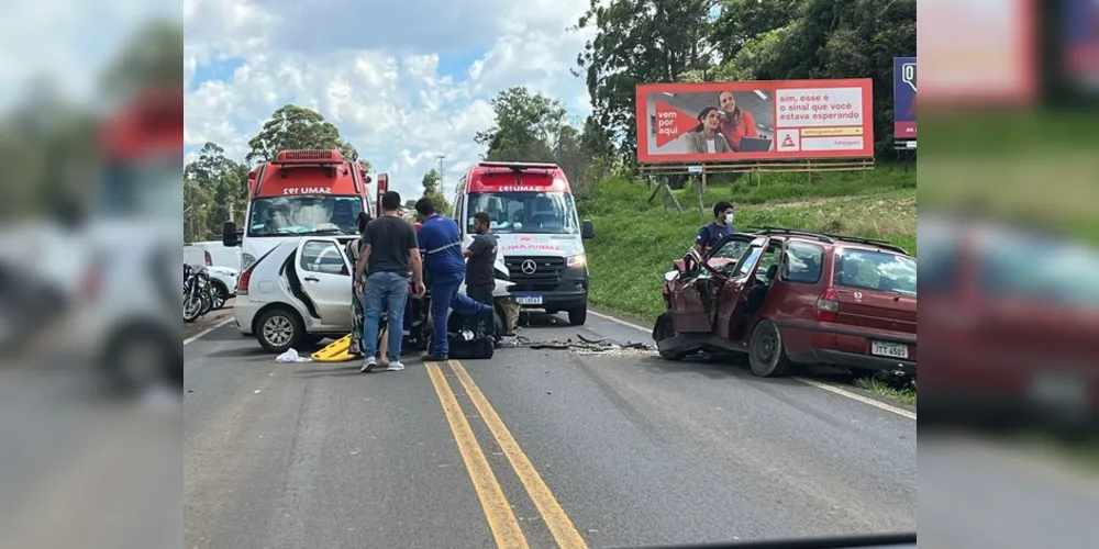 Acidente aconteceu na tarde desta quinta-feira (30)