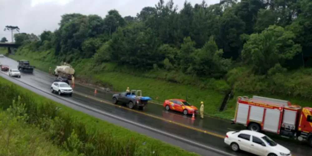 Ele foi encaminhado ao Hospital Evangélico com ferimentos leves