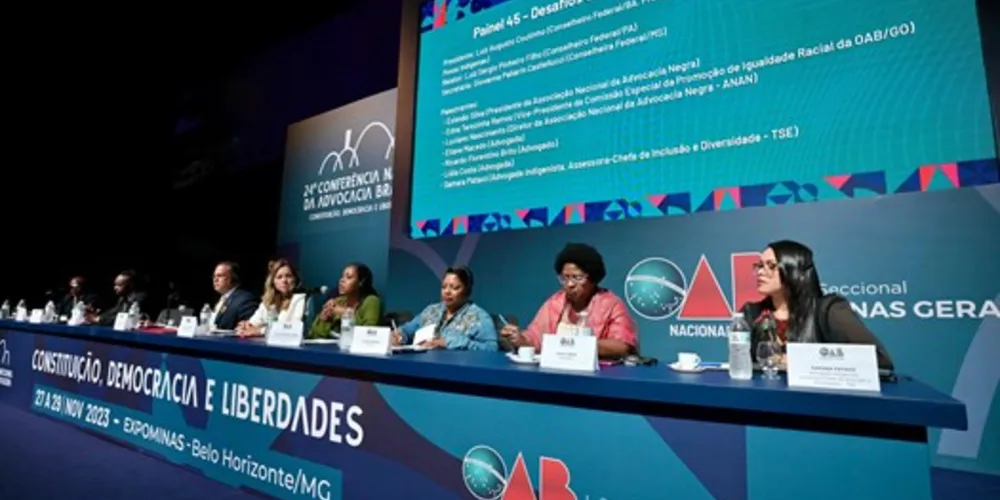 Mesa sobre desafios da advocacia negra e indígena
