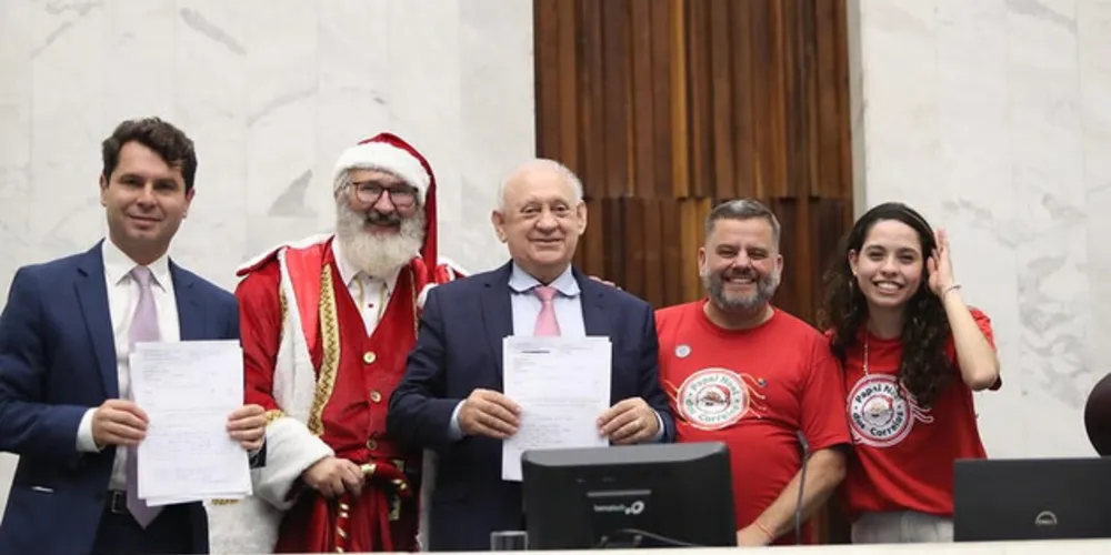 Para adotar uma ou mais cartinhas, é só retirar em uma agência dos Correios participante