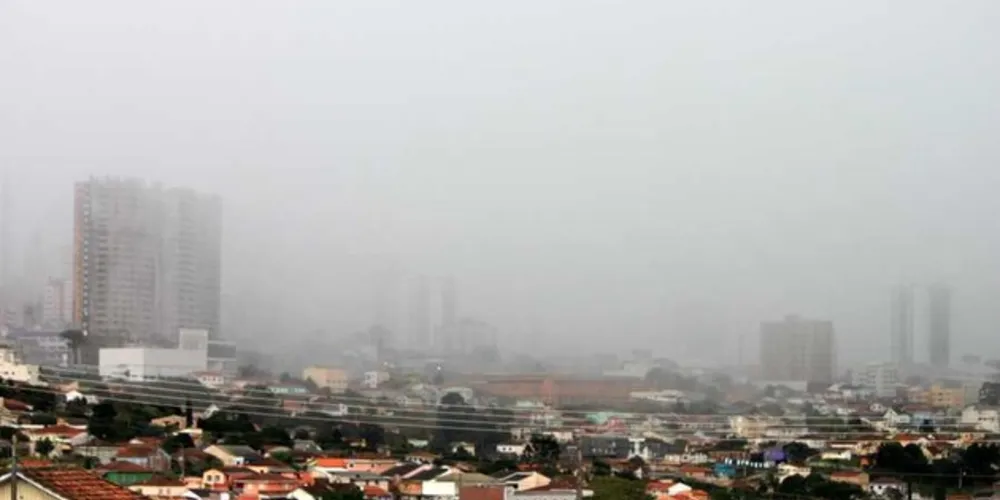 Em Ponta Grossa, a mínima esperada para esta quinta-feira é de 19°C. Já a máxima atinge os 27°C
