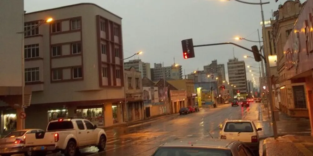 A prefeitura de Ponta Grossa pede atenção para pontos na região central da cidade