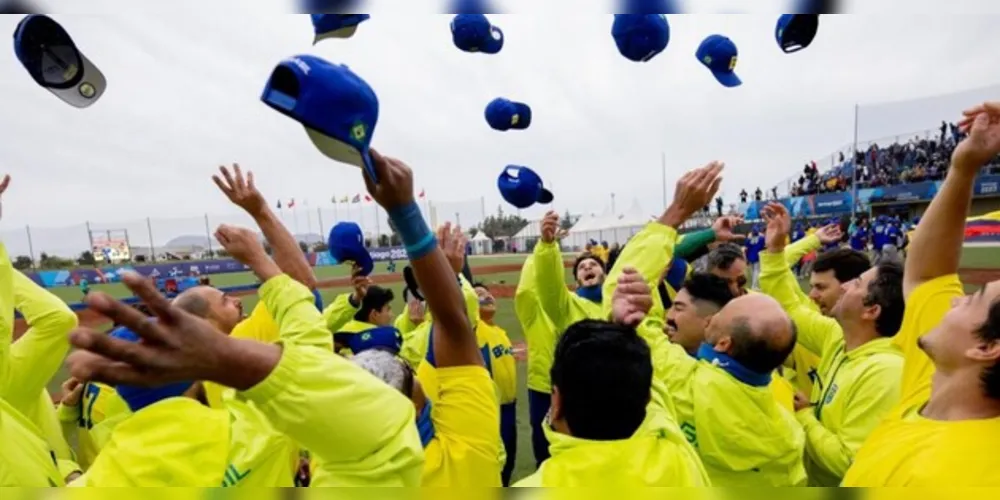 Beisebol, prata no Chile, foi uma das grandes histórias da competição