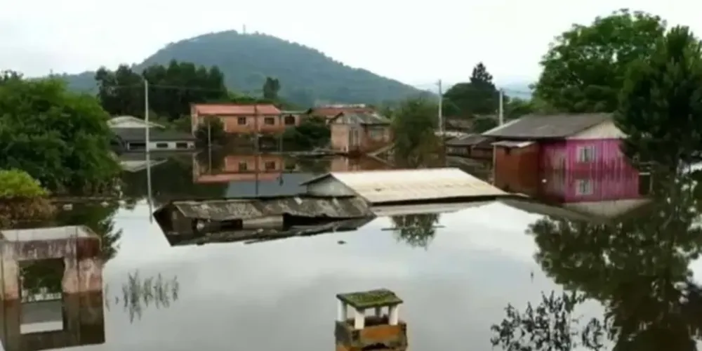 Chuvas em União da Vitória já afetaram 6.695 residências e 18 mil pessoas