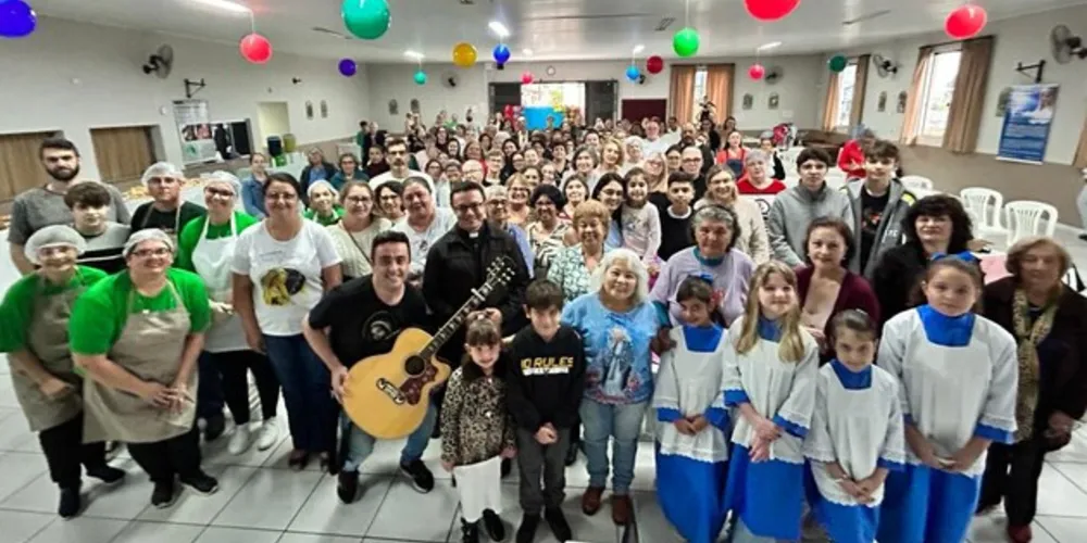 O Encontro serviu para a apresentação da imagem de Nossa Senhora do Rosário Perpétuo