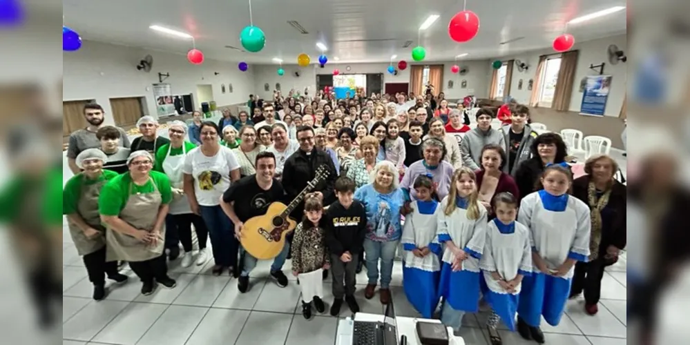 O Encontro serviu para a apresentação da imagem de Nossa Senhora do Rosário Perpétuo