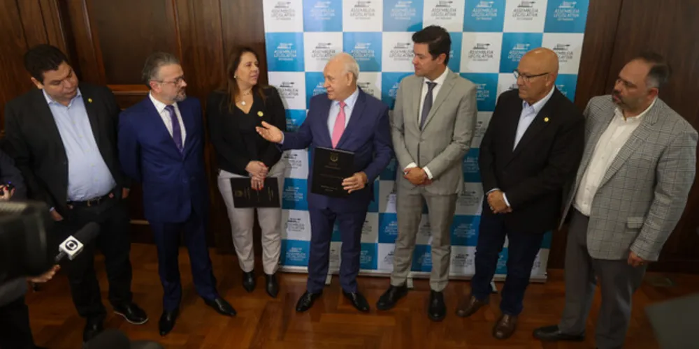 Projeto de Lei Orçamentária foi entregue à Assembleia