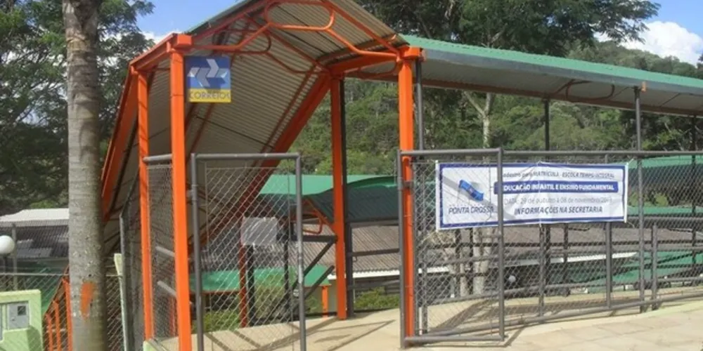 Uma das instituições é a Escola Municipal Eloy Havrechack