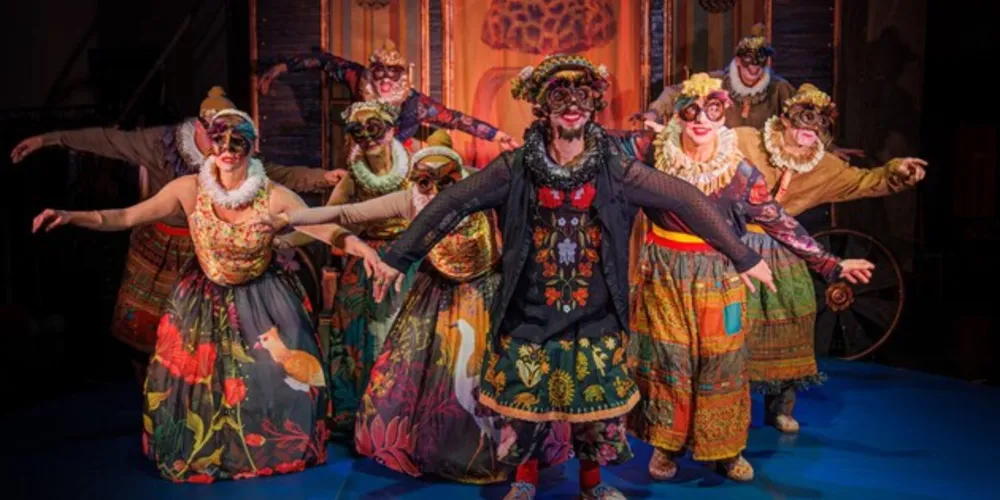 GAG  é uma livre adaptação de Heinrich von Kleist sobre o Teatro de Marionetes