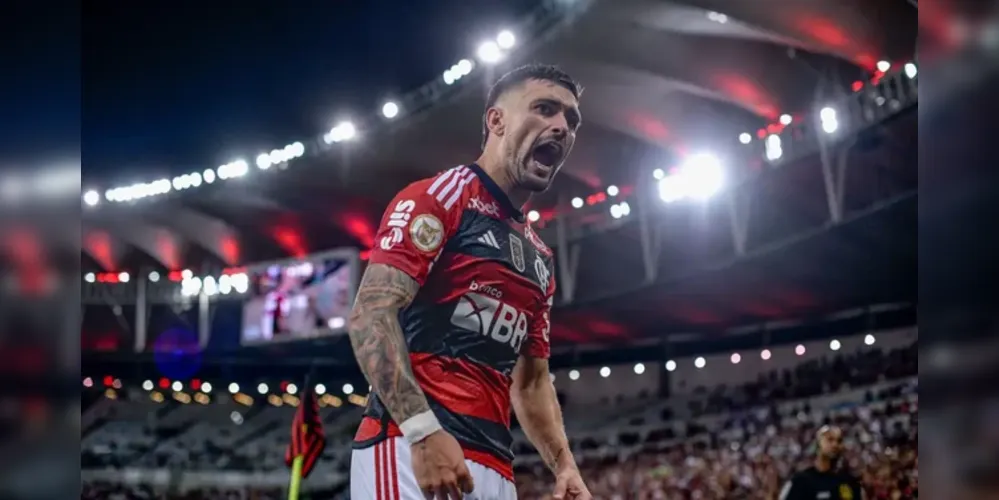 Arrascaeta (foto) marcou o gol do Flamengo nesta quinta