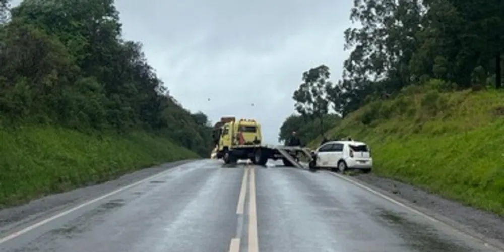 Acidente aconteceu na manhã desta sexta-feira (13), na PR-477, em Guarapuava