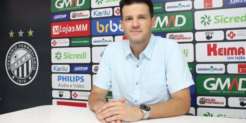 Operário Ferroviário anunciou a chegada de Gustavo Silva para o cargo de Coordenador Geral das categorias de base.