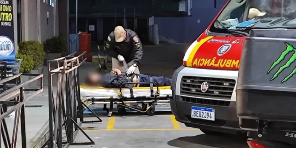 Ele estava bastante agitado