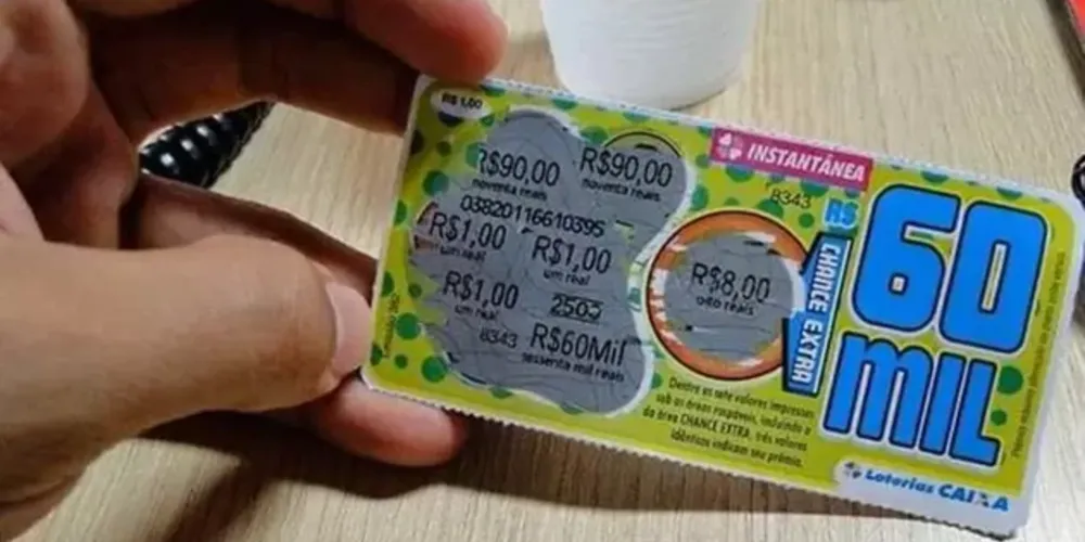 Conhecida popularmente como "raspadinha", esta é uma modalidade de jogo na qual o resultado é imediato.