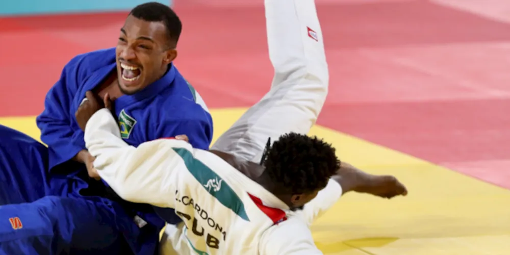 Kayo Santos (foto) foi um dos medalhistas do Brasil nesta segunda