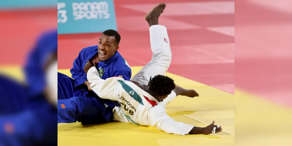 Kayo Santos (foto) foi um dos medalhistas do Brasil nesta segunda