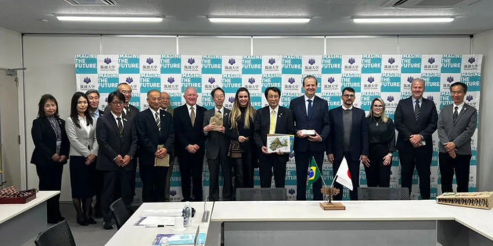 Paraná articula cooperação em pesquisa científica e tecnológica com o Japão