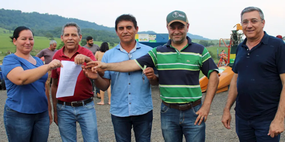 Os equipamentos serão utilizados para atender os agricultores familiares da região