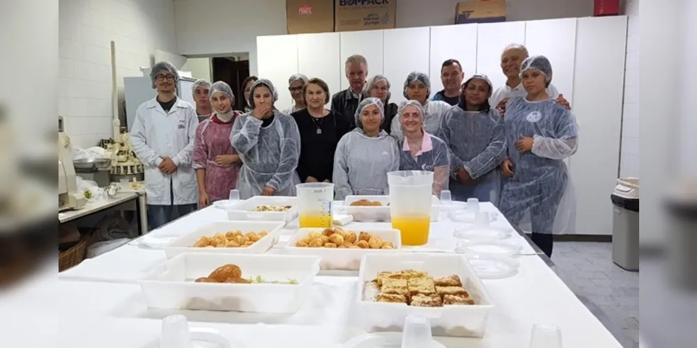 Jovens foram qualificados para o curso de panificação e boas práticas